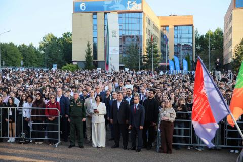 В КФУ в День знаний состоялся масштабный концерт