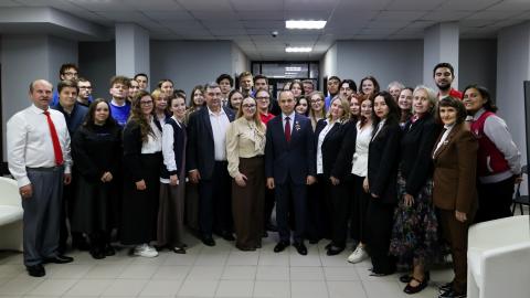 КФУ посетил директор Департамента государственной молодежной политики и воспитательной деятельности Минобрнауки России