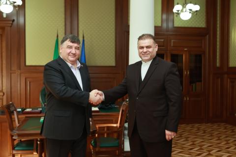 Ректор КФУ встретился с новым генконсулом Ирана в Казани