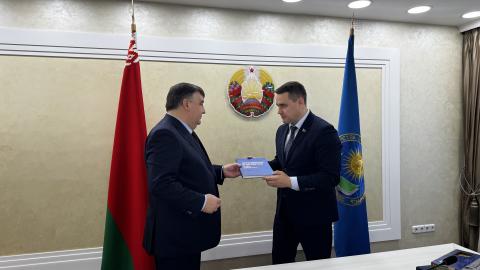 Ректор КФУ встретился с министром образования Белоруссии