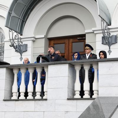Ректор КФУ Ленар Сафин: «Казанский университет всегда помнит и чтит всех, кто пожертвовал жизнью ради свободы своей Родины»