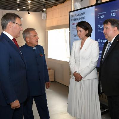 КФУ презентовал обновленное учебное здание Высшей школы бизнеса