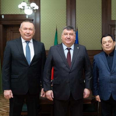 Ректор КФУ встретился с руководителем Университета Самбхрам