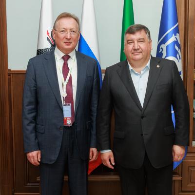 Ректор КФУ встретился с генеральным директором АО «Зарубежнефть»