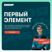 Стажировка в СИБУРе «Первый элемент»